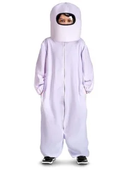 Funidelia Among Us Impostor Wit Kostuum Voor Jongens