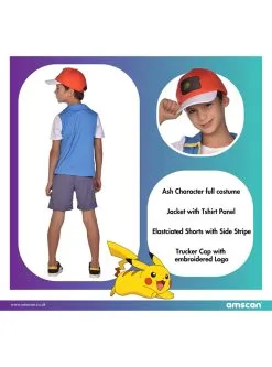 Funidelia Ash Kostuum Voor Jongens - Pokémon -Funidelia Winkel ash kostuum voor jongens pokemon 5
