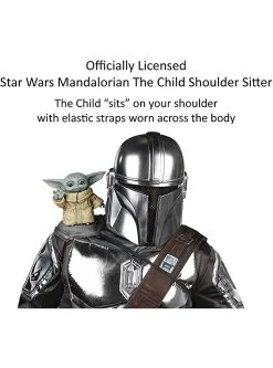 Funidelia Baby Yoda Schouder Speelgoed - Star Wars -Funidelia Winkel baby yoda schouder speelgoed star wars 2