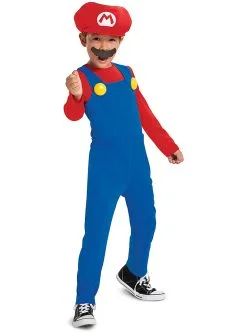 Funidelia Basis Super Mario Bros Kostuum Voor Jongens