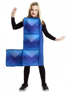 Funidelia Blauw Tetris Kostuum Voor Kinderen -Funidelia Winkel blauw tetris kostuum voor kinderen 3