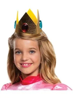 Funidelia Deluxe Princess Peach Kostuum Voor Meisjes - Super Mario Bros -Funidelia Winkel deluxe princess peach kostuum voor meisjes super mario bros 2