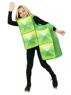 Funidelia Groen Tetris Kostuum Voor Kinderen -Funidelia Winkel groen tetris kostuum voor kinderen 3