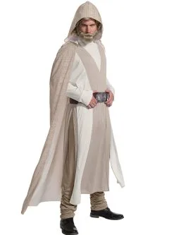 Funidelia Luke Skywalker Star Wars The Last Jedi Deluxe Kostuum Voor Mannen