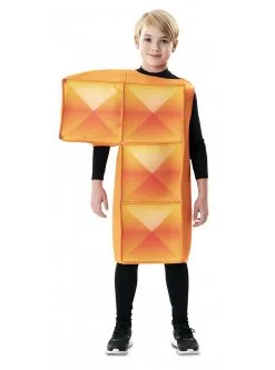 Funidelia Oranje Tetris Kostuum Voor Kinderen -Funidelia Winkel oranje tetris kostuum voor kinderen 3