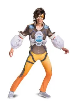 Funidelia Overwatch Tracer Deluxe Kostuum Voor Mannen