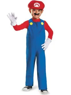 Funidelia Deluxe Mini Mario Bros Kostuum Voor Jongens