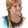 Funidelia Pruik Anna Frozen Voor Meisjes