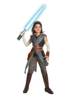 Funidelia Rey Star Wars The Last Jedi Super Deluxe Kostuum Voor Meisjes