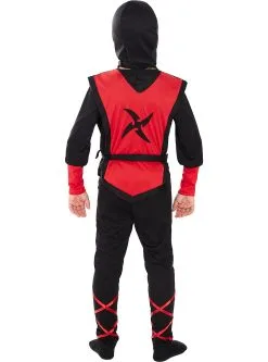 Funidelia Rode Ninja Kostuum Voor Jongens -Funidelia Winkel rode ninja kostuum voor jongens 3