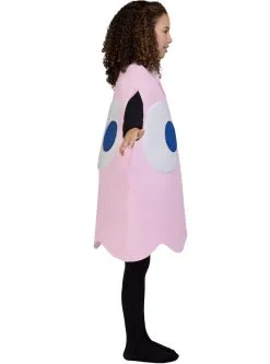 Funidelia Pinky The Ghost Pac-Man Kostuum Voor Kinderen -Funidelia Winkel spookje pinky pac man kostuum voor kinderen 2