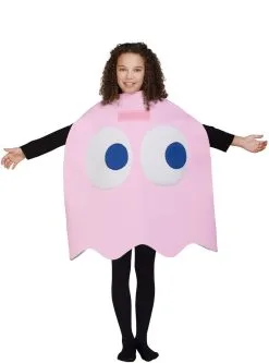 Funidelia Pinky The Ghost Pac-Man Kostuum Voor Kinderen