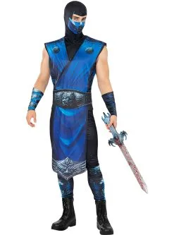 Funidelia Sub-zero Kostuum Plus Size - Mortal Kombat -Funidelia Winkel sub zero kostuum plus size mortal kombat 3